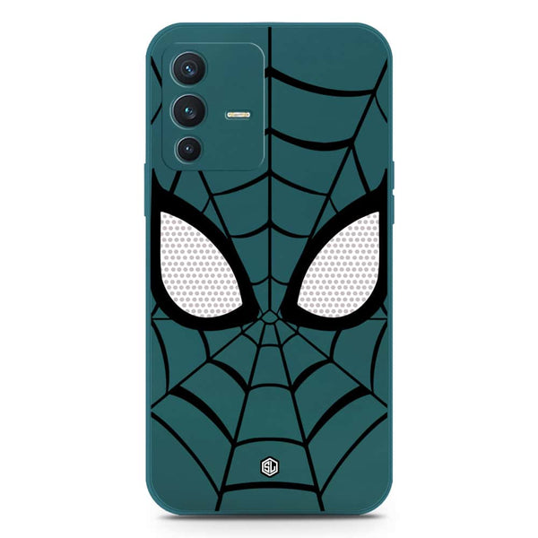 Cool Spider Design Soft Phone Case - Darkgreen - Vivo S12