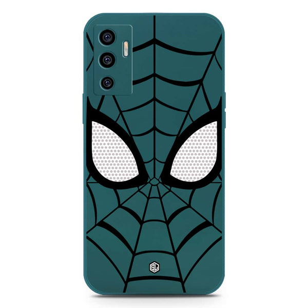 Cool Spider Design Soft Phone Case - Darkgreen - Vivo S10e