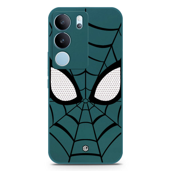 Cool Spider Design Soft Phone Case - Darkgreen - Vivo S17t