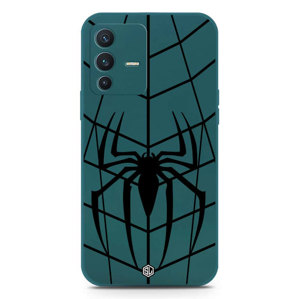 X-Spider Spider Design Soft Phone Case - Darkgreen - Vivo S12