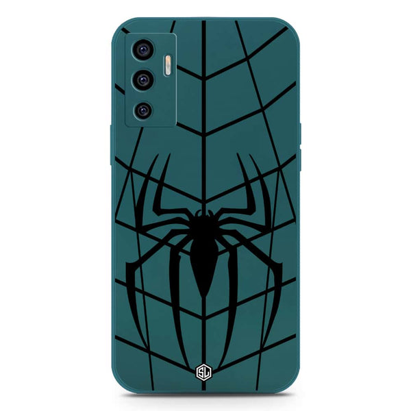 X-Spider Spider Design Soft Phone Case - Darkgreen - Vivo S10e