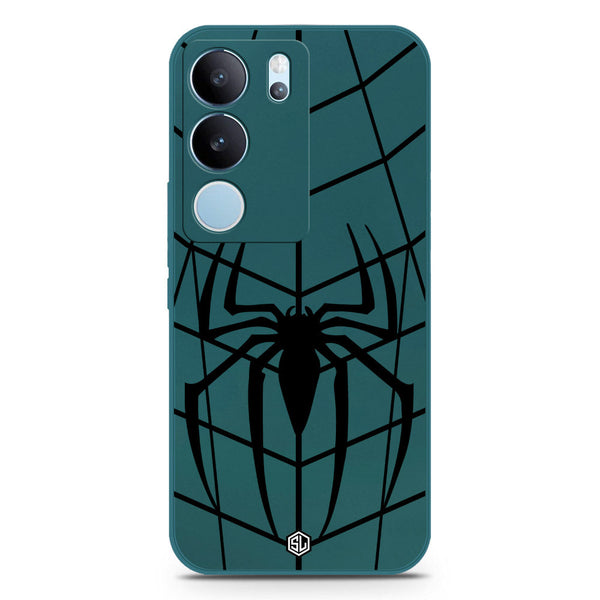 X-Spider Spider Design Soft Phone Case - Darkgreen - Vivo S17