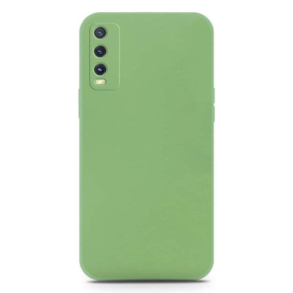 Skinlee Silica Gel Case - LightGreen - Vivo Y20T