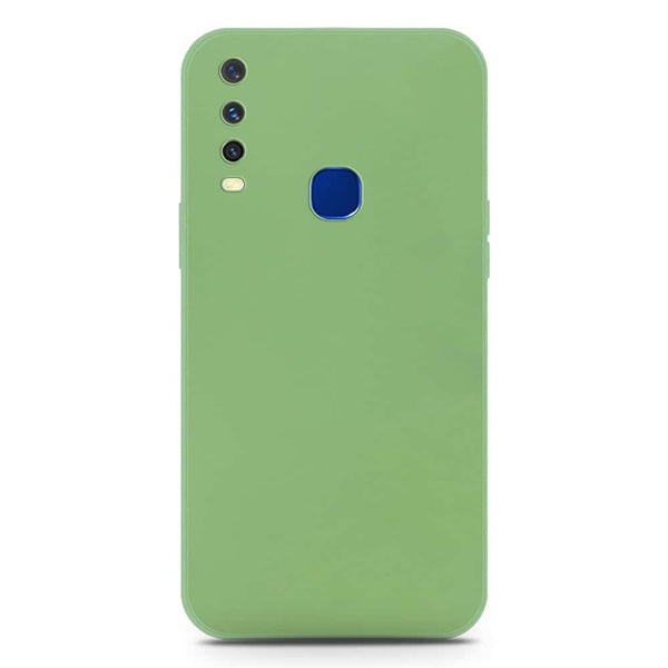 Skinlee Silica Gel Case - LightGreen - Vivo Y17