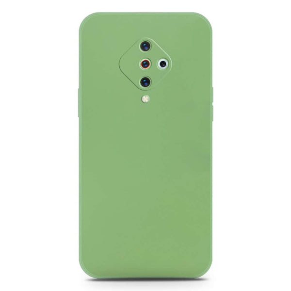 Skinlee Silica Gel Case - LightGreen - Vivo Y9s