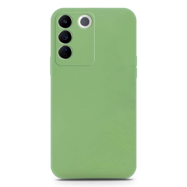 Skinlee Silica Gel Case - LightGreen - Vivo S16e