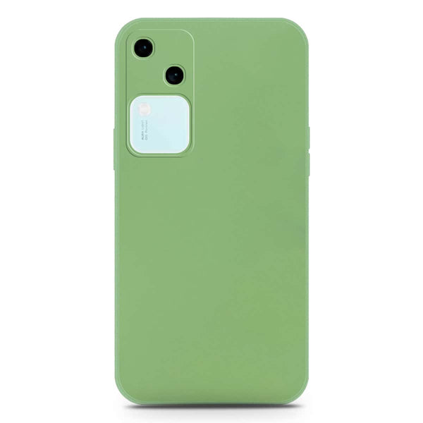 Skinlee Silica Gel Case - LightGreen - Vivo V30