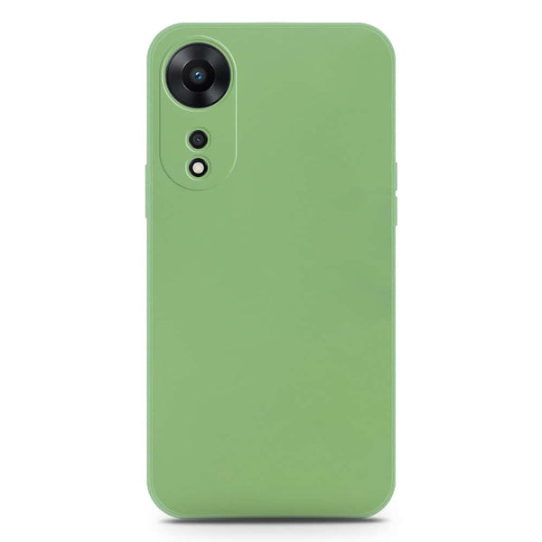 Skinlee Silica Gel Case - LightGreen - Oppo A58 4G