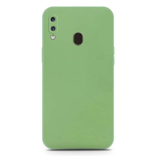 Skinlee Silica Gel Case - LightGreen - Samsung Galaxy A20