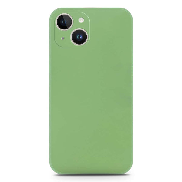 Skinlee Silica Gel Case - LightGreen - iPhone 14 Plus