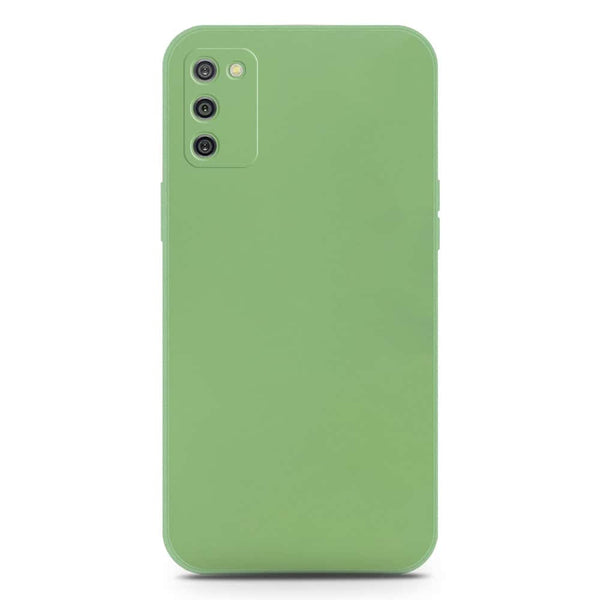 Skinlee Silica Gel Case - LightGreen - Samsung Galaxy A03s