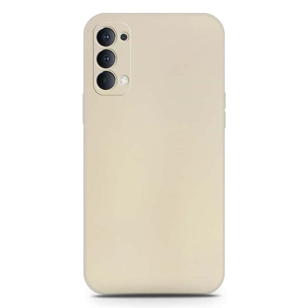 Skinlee Silica Gel Case - Offwhite - Oppo Reno 4 5G