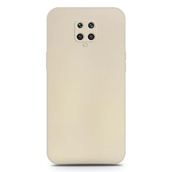 Skinlee Silica Gel Case - Offwhite - Xiaomi Redmi Note 9 Pro