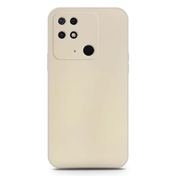 Skinlee Silica Gel Case - Offwhite - Xiaomi Redmi 10C