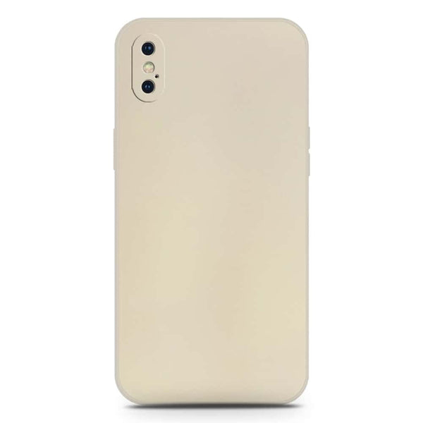 Skinlee Silica Gel Case - Offwhite - iPhone XS / X