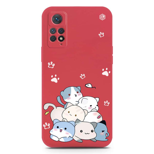 Cute Design Soft Phone Case - Silica Gel Case - Red - Xiaomi Redmi Note 11 Pro Plus 5G