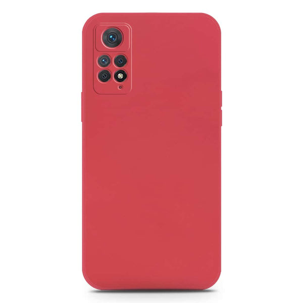 Skinlee Silica Gel Case - Red - Xiaomi Redmi Note 11 Pro Plus 5G