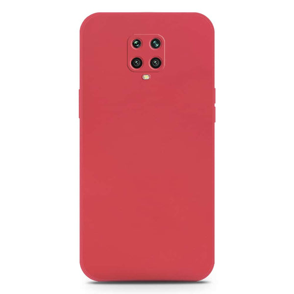 Skinlee Silica Gel Case - Red - Xiaomi Redmi Note 9 Pro