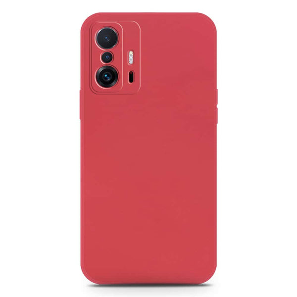 Skinlee Silica Gel Case - Dark Red - Xiaomi 11T Pro