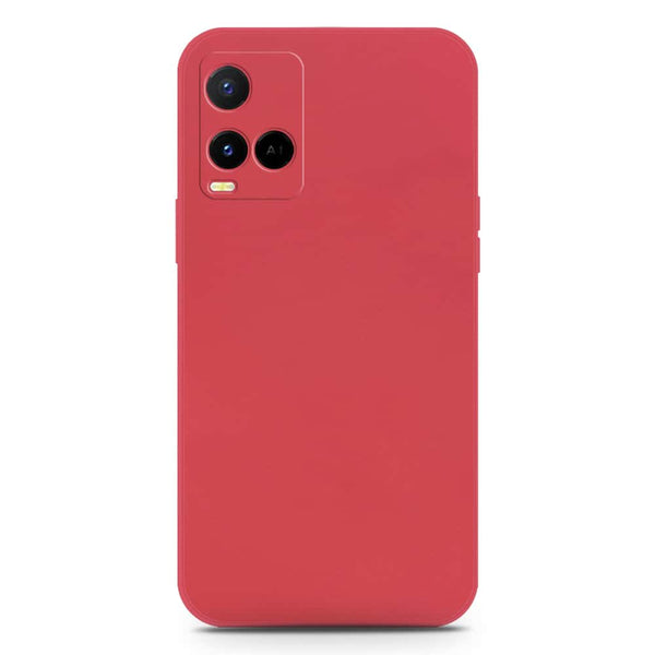 Skinlee Silica Gel Case - Red - Vivo Y33s