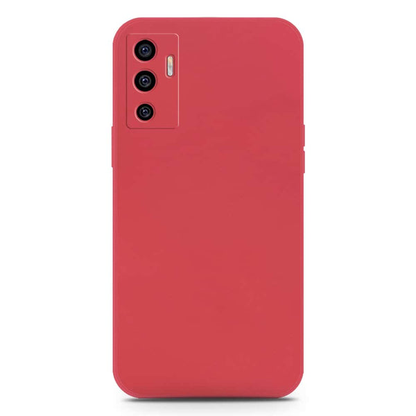 Skinlee Silica Gel Case - Red - Vivo S10e