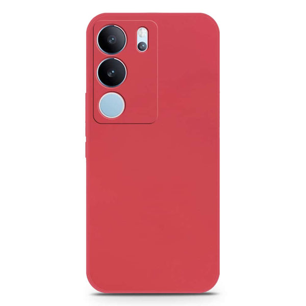 Skinlee Silica Gel Case - Red - Vivo S17