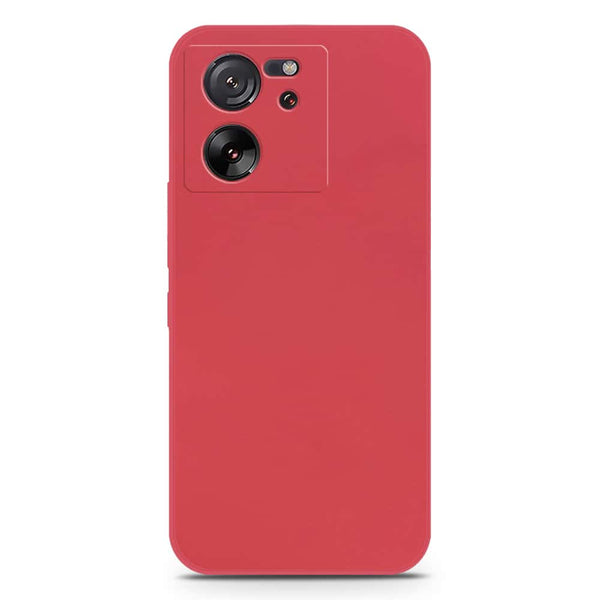 Skinlee Silica Gel Case - Red - Xiaomi 13T Pro