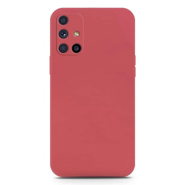 Skinlee Silica Gel Case - Red - Samsung Galaxy M51