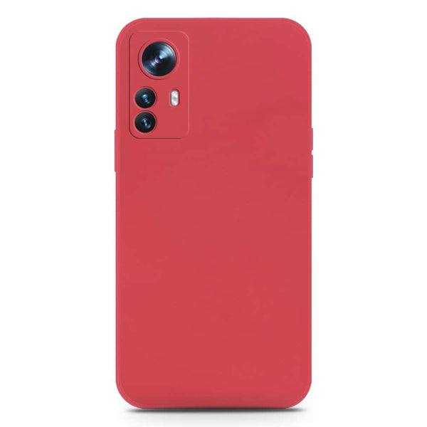 Skinlee Silica Gel Case - Red - Xiaomi 12 Pro