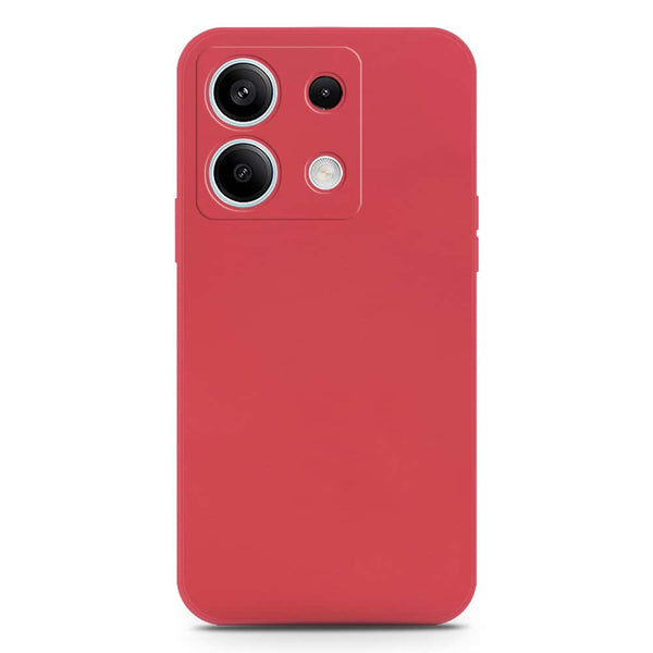 Skinlee Silica Gel Case - Red - Xiaomi Redmi Note 13