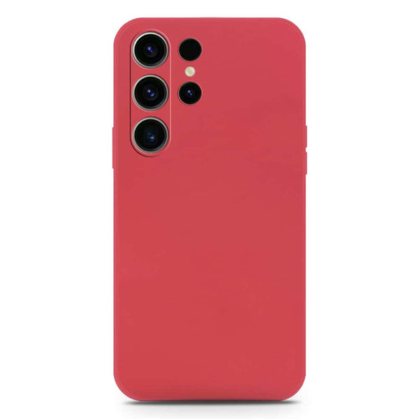 Skinlee Silica Gel Case - Red - Samsung Galaxy S23 Ultra 5G