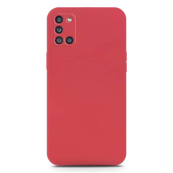 Skinlee Silica Gel Case - Red - Samsung Galaxy A31