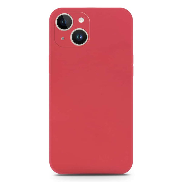 Skinlee Silica Gel Case - Dark Red - iPhone 14 Plus