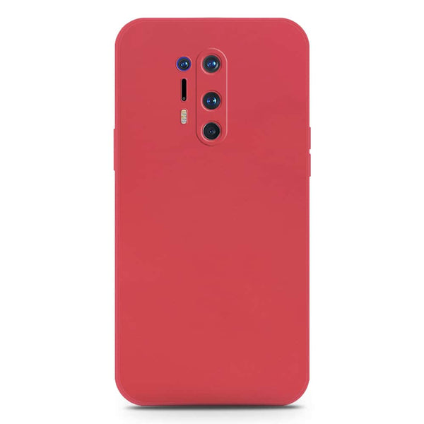 Skinlee Silica Gel Case - Red - OnePlus 8 Pro