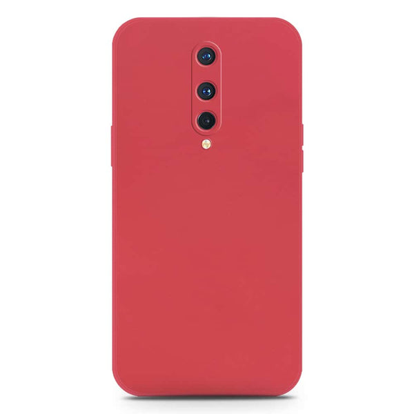 Skinlee Silica Gel Case - Red - OnePlus 8