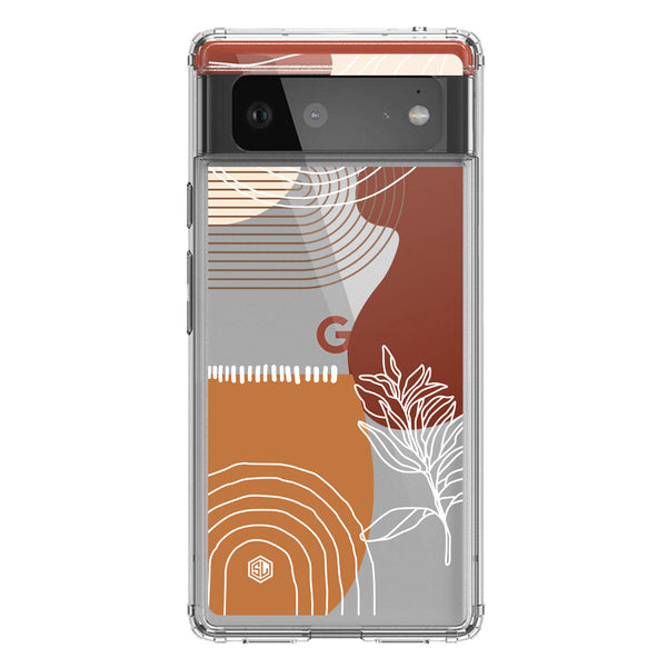 Aesthetic Modern Art Series - Design 2 - Soft Phone Case - Crystal Clear Case - Google Pixel 6