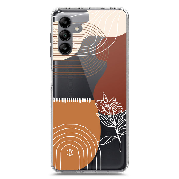 Aesthetic Modern Art Series - Design 2 - Soft Phone Case - Crystal Clear Case - Samsung Galaxy A04s