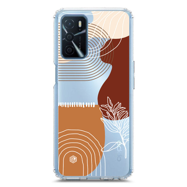 Aesthetic Modern Art Series - Design 2 - Soft Phone Case - Crystal Clear Case - Oppo A54s