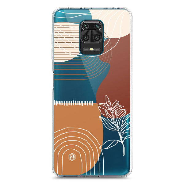 Aesthetic Modern Art Series - Design 2 - Soft Phone Case - Crystal Clear Case - Xiaomi Redmi Note 9 Pro