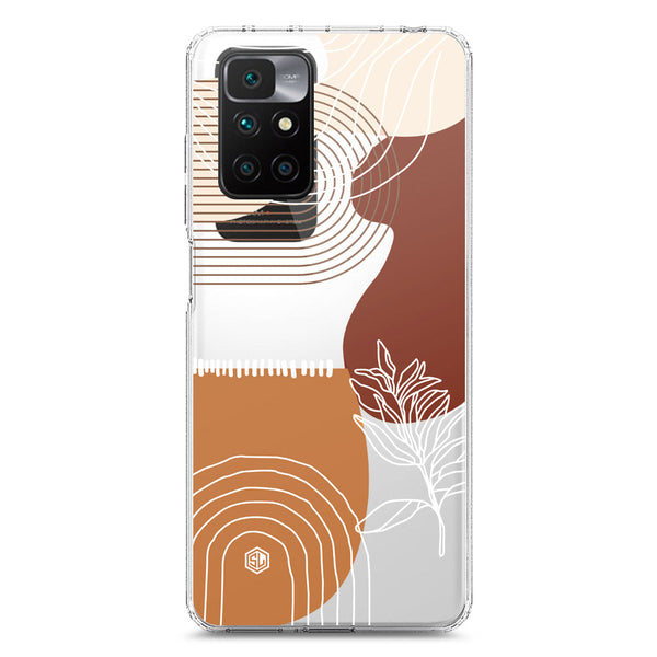 Aesthetic Modern Art Series - Design 2 - Soft Phone Case - Crystal Clear Case - Xiaomi Redmi 10 Prime