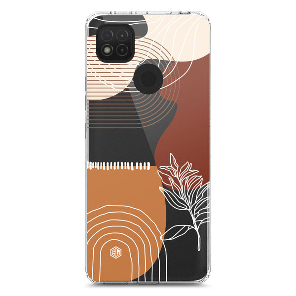 Aesthetic Modern Art Series - Design 2 - Soft Phone Case - Crystal Clear Case - Xiaomi Redmi 9C