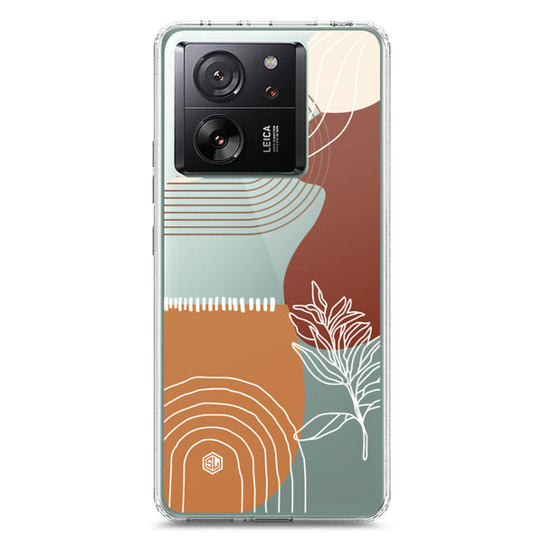 Aesthetic Modern Art Series - Design 2 - Soft Phone Case - Crystal Clear Case - Xiaomi 13T