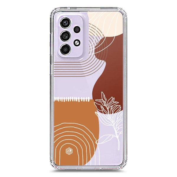 Aesthetic Modern Art Series - Design 2 - Soft Phone Case - Crystal Clear Case - Samsung Galaxy A33 5G