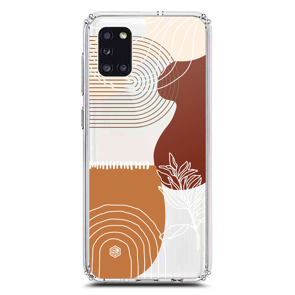 Aesthetic Modern Art Series - Design 2 - Soft Phone Case - Crystal Clear Case - Samsung Galaxy A31