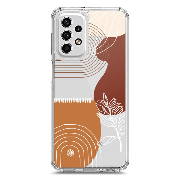 Aesthetic Modern Art Series - Design 2 - Soft Phone Case - Crystal Clear Case - Samsung Galaxy A23 5G