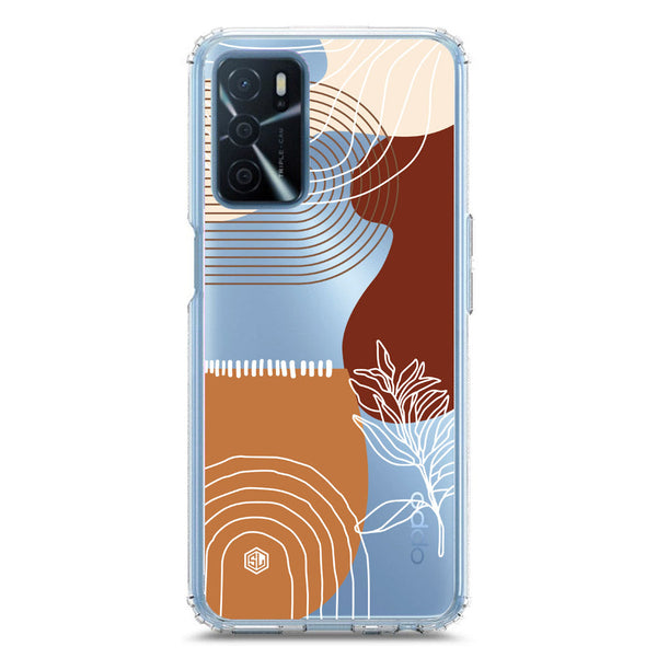 Aesthetic Modern Art Series - Design 2 - Soft Phone Case - Crystal Clear Case - Oppo A55