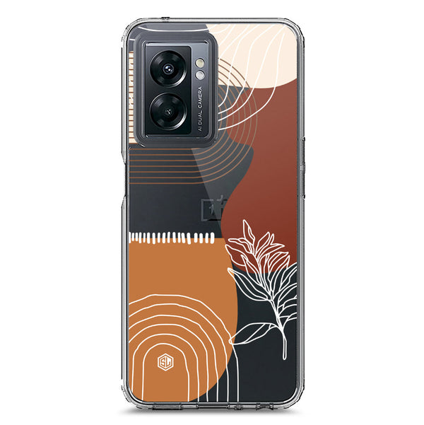 Aesthetic Modern Art Series - Design 2 - Soft Phone Case - Crystal Clear Case - OnePlus Nord N300