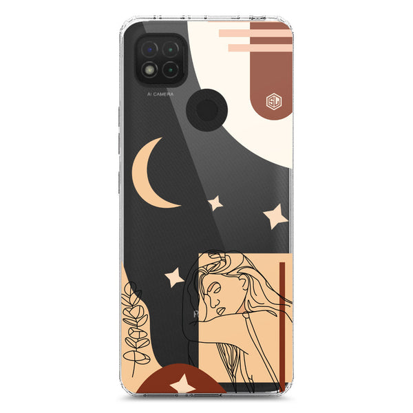 Aesthetic Modern Art Series - Design 4 - Soft Phone Case - Crystal Clear Case - Xiaomi Redmi 9C