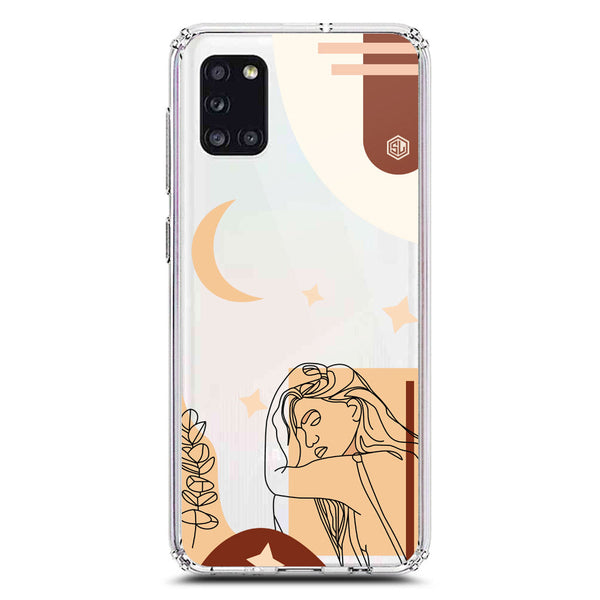 Aesthetic Modern Art Series - Design 4 - Soft Phone Case - Crystal Clear Case - Samsung Galaxy A31