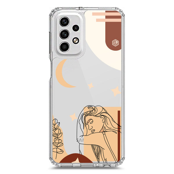 Aesthetic Modern Art Series - Design 4 - Soft Phone Case - Crystal Clear Case - Samsung Galaxy A23 5G